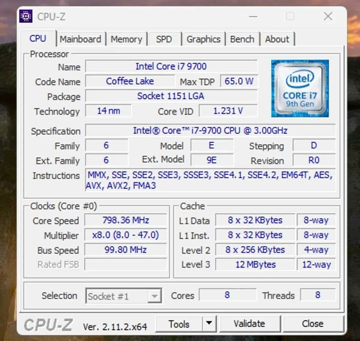 Intel Core i7-9700 CPU - Image 3