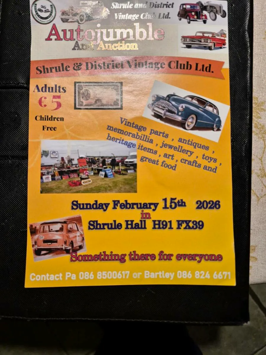 Shrule Vintage Autojumble & Auction