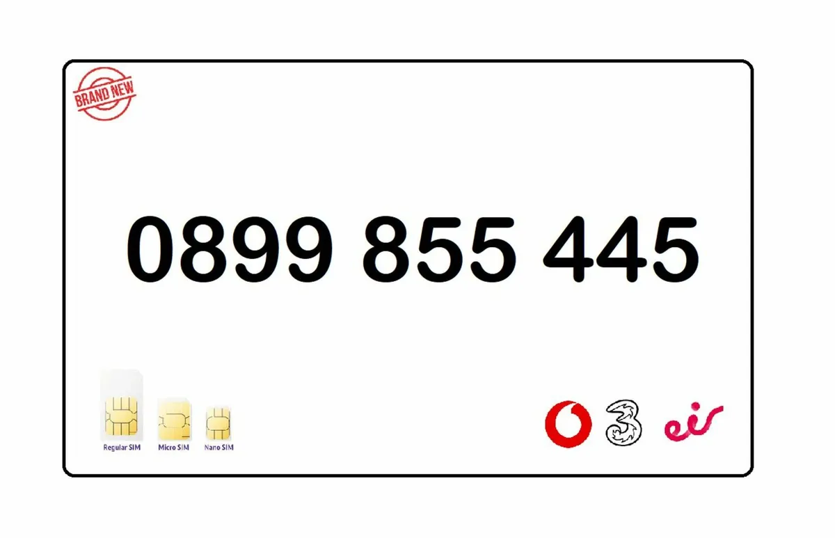 ⭐ Easy number sim card vip gold silver rare mobile - Image 1