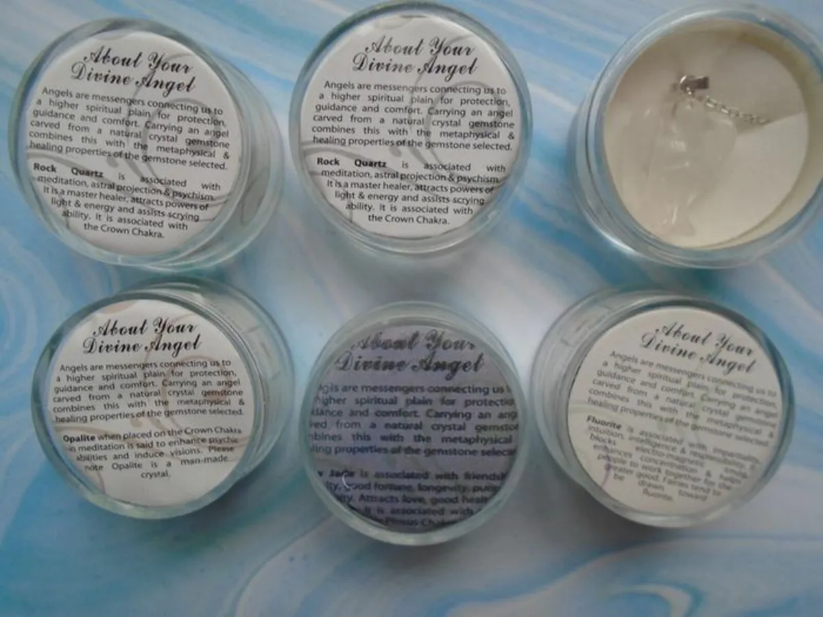 Job lot angel pendants, Jewellery, Angels - Image 2