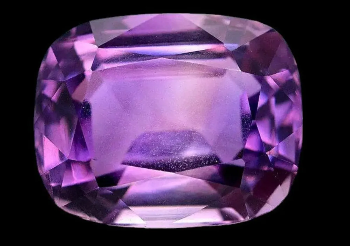 Cushion Cut Natural Amethyst Gemstone - Image 3