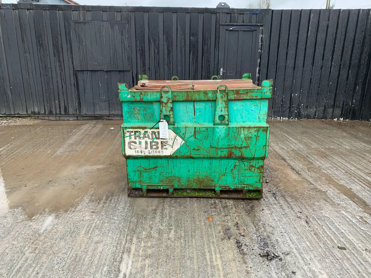 959L Bunded Fuel Bowser – Transcube Static Diesel - Image 1