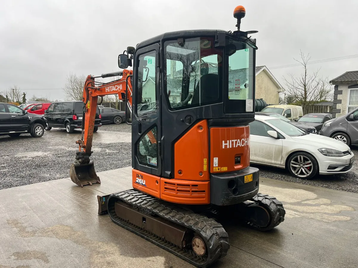 HITACHI 26U MINI DIGGER *FINANCE AVAILABLE* - Image 3