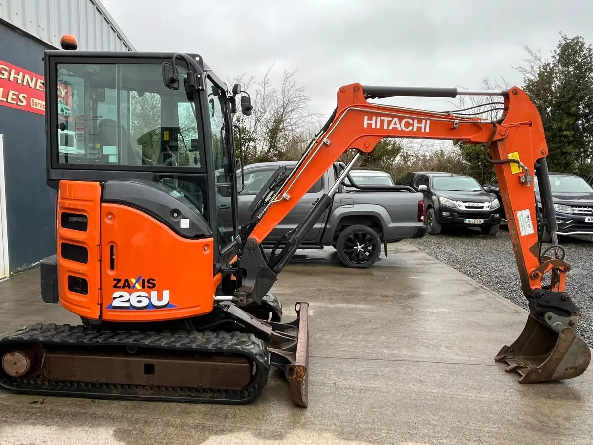 HITACHI 26U MINI DIGGER *FINANCE AVAILABLE* - Image 4