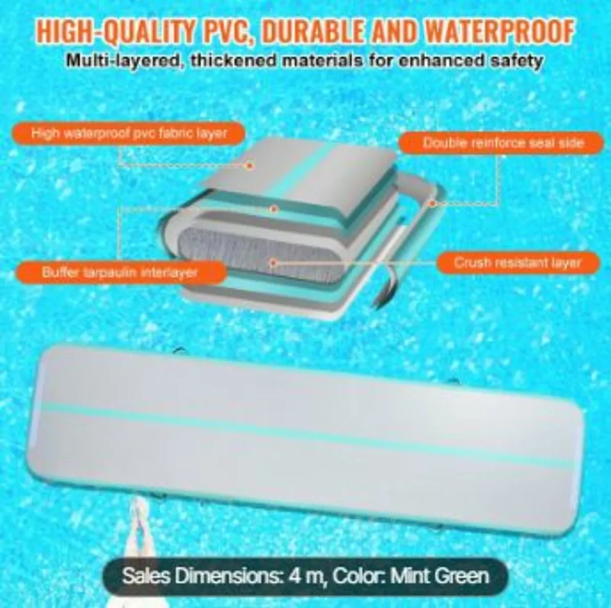 4 m Air Track Inflatable Training - Image 3