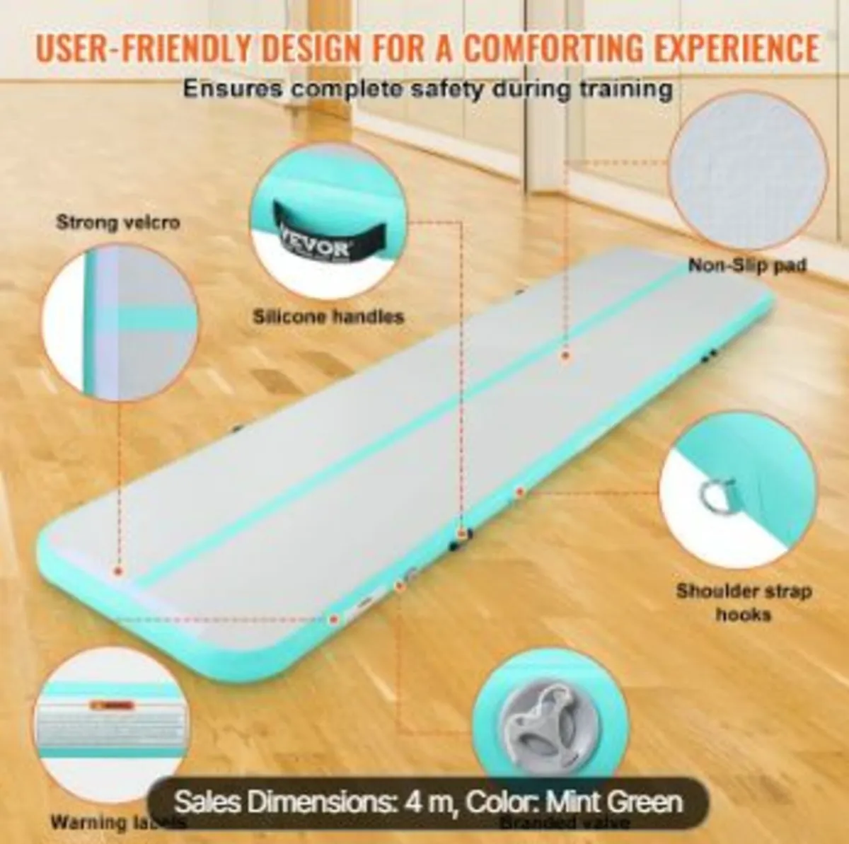 4 m Air Track Inflatable Training - Image 4