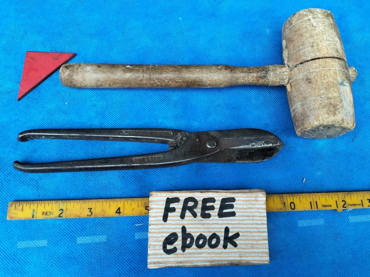Sheetmetal Snips & Mallet - Image 1