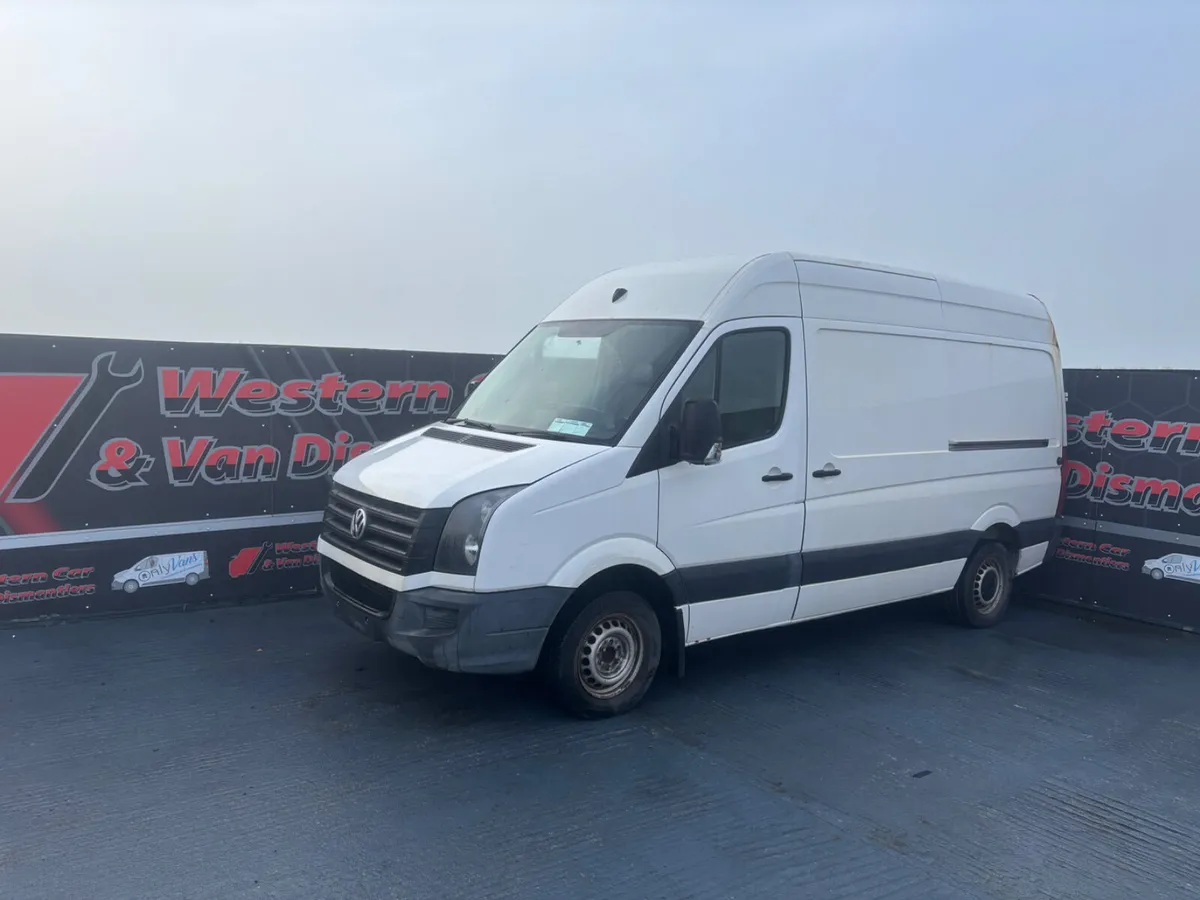2016 vw crafter 2.0 tdi for dismantling