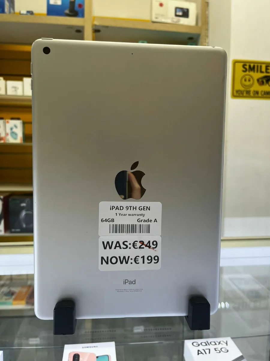 📱IPAD 9TH GEN 1 YEAR WARRANTY 64GB - Image 1