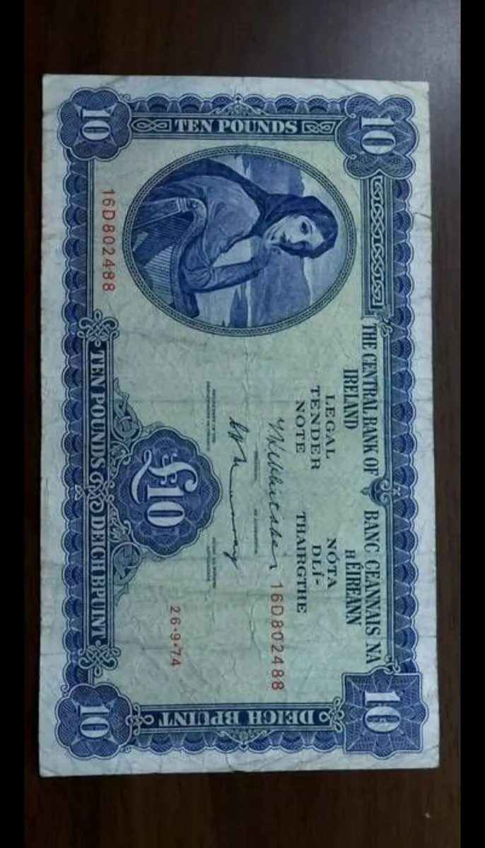 Lady Lavery Banknote Set Ireland (Pre-Decimal) - Image 3