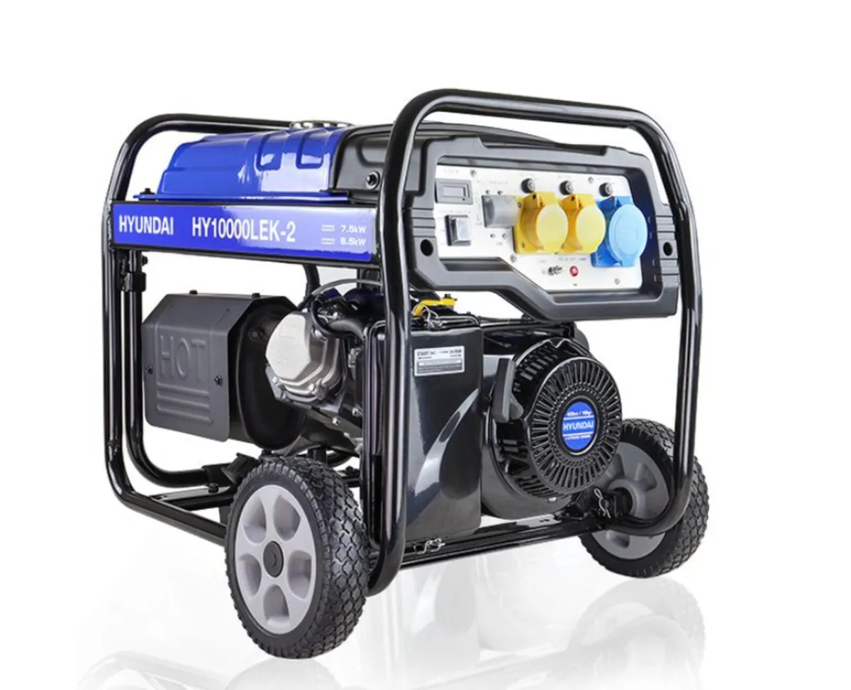 Recoil and Electric Start Site Petrol Generator - Image 1