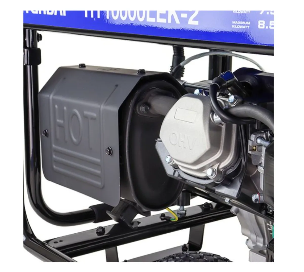 Recoil and Electric Start Site Petrol Generator - Image 3