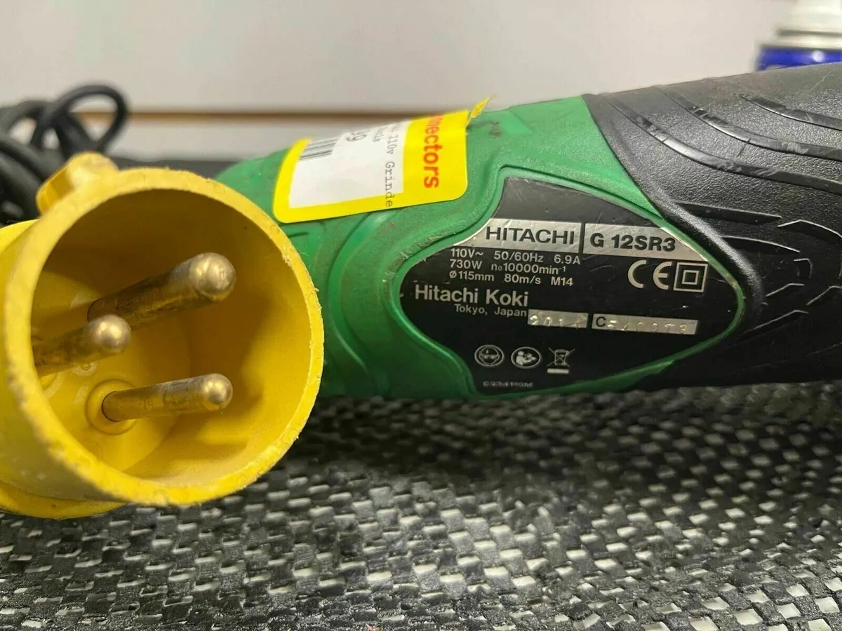 Hitachi 110v Grinder - Image 2