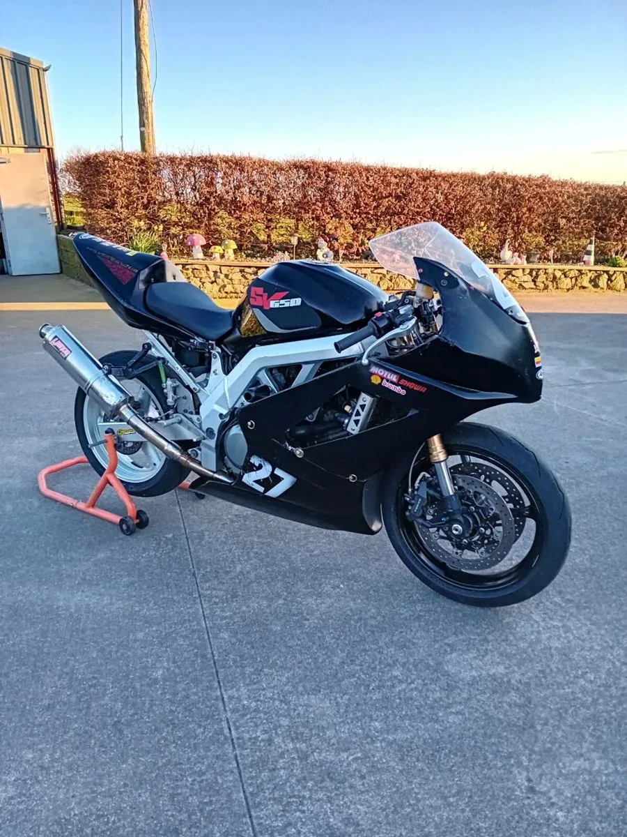 Suzuki sv650 track/race bike - Image 2