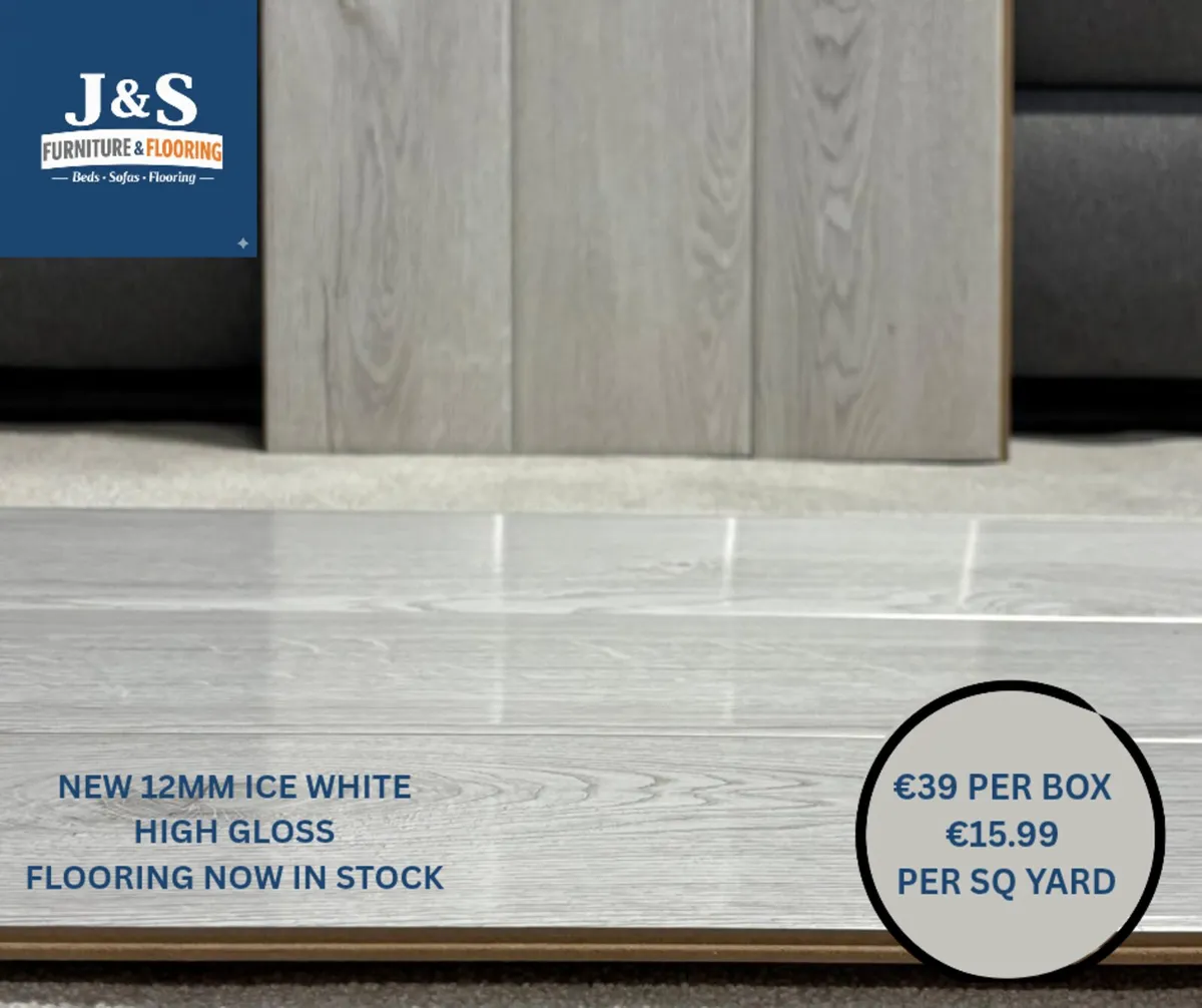 New 12MM High Gloss Flooring Now In.Stock - Image 3