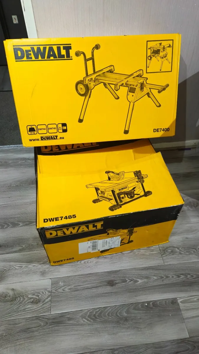 Dewalt empty boxes