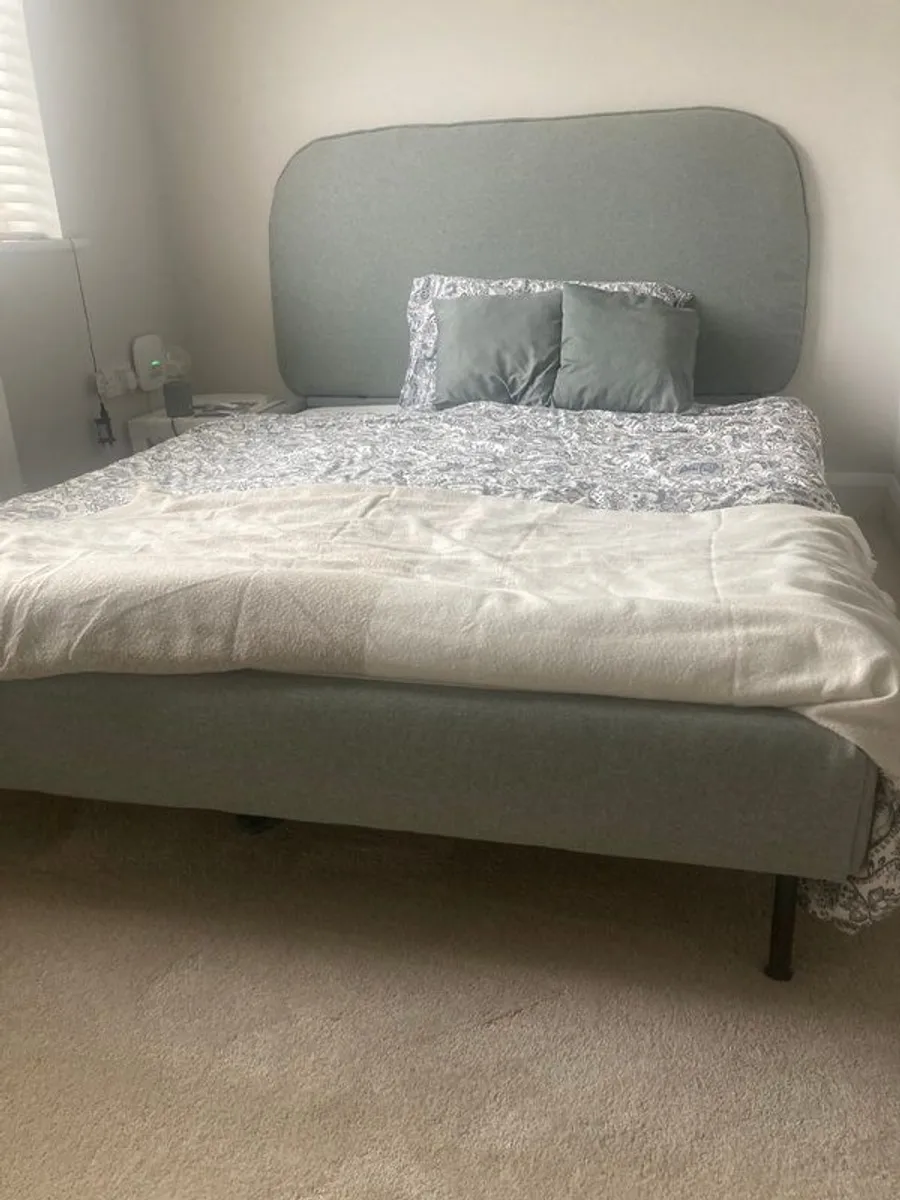 Double Bed with Mattress - Image 1