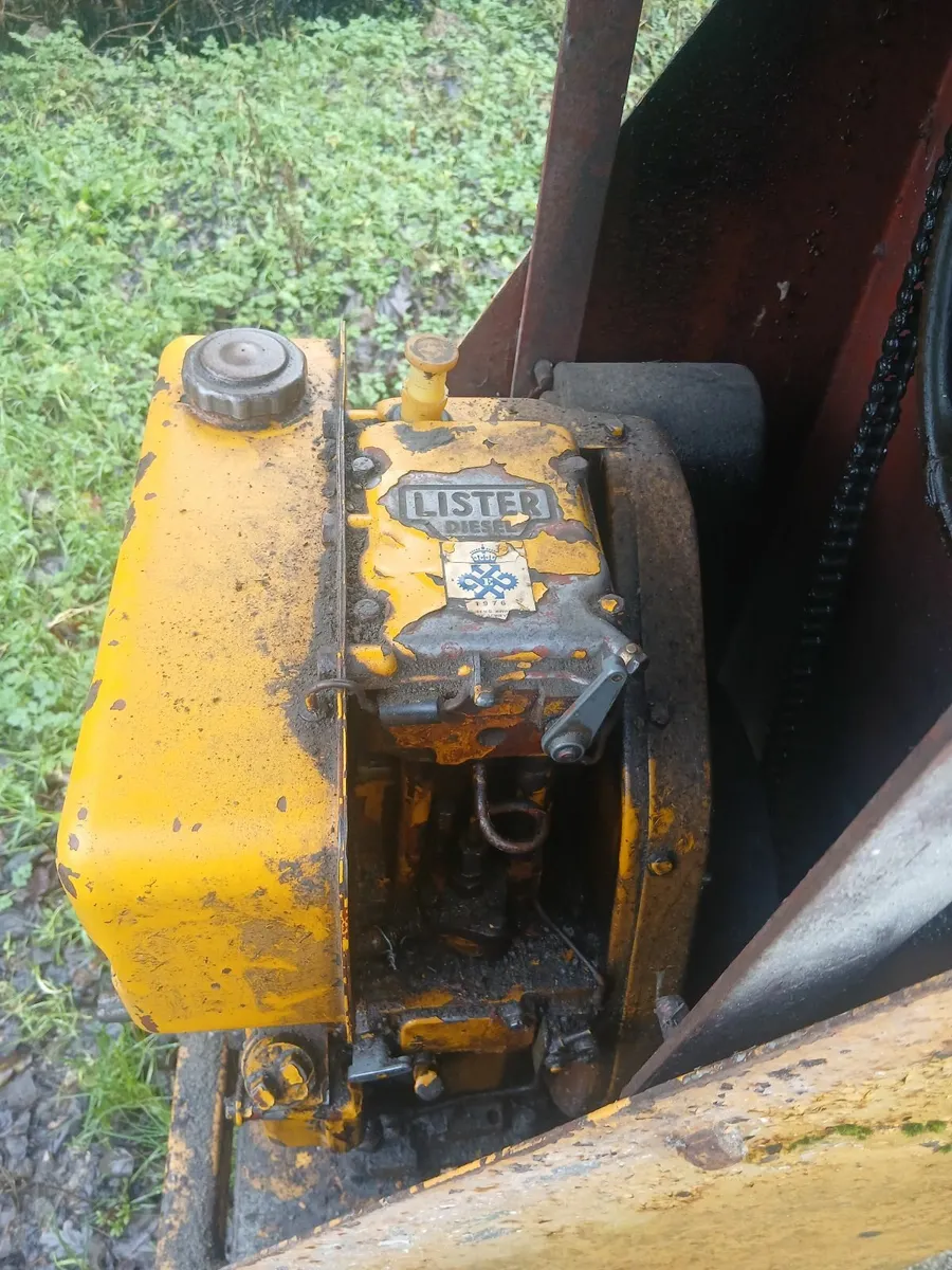 Lister Diesel Concrete Mixer - Image 1