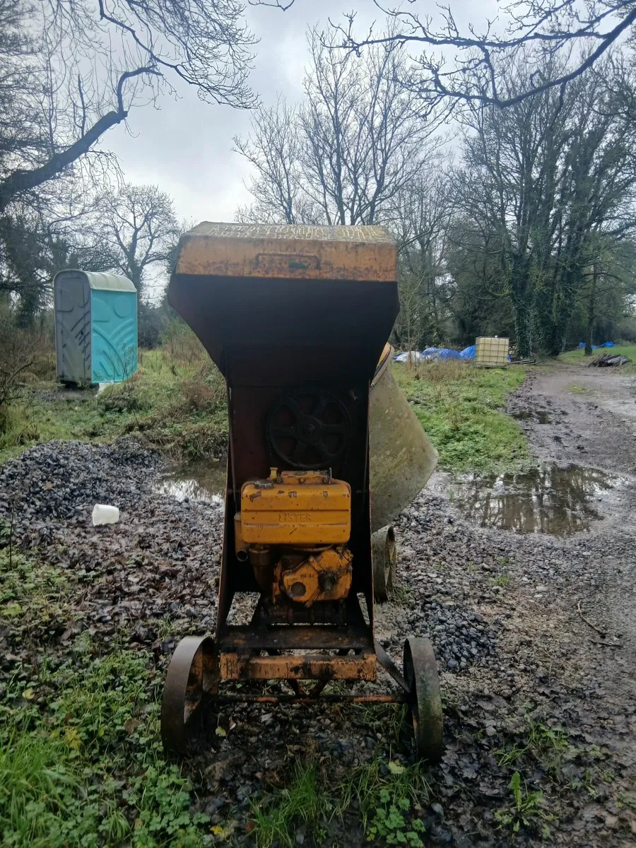 Lister Diesel Concrete Mixer - Image 4