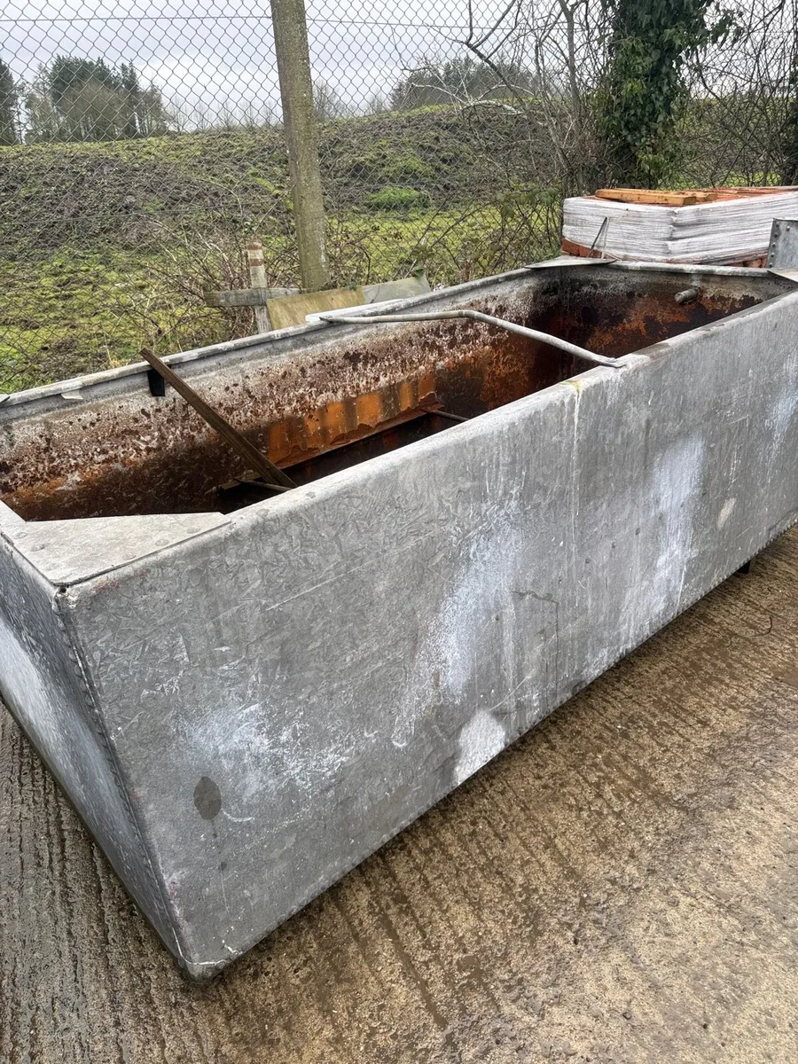 Huge Reclaimed Galvanised Riveted Water Tank Plant - Image 1