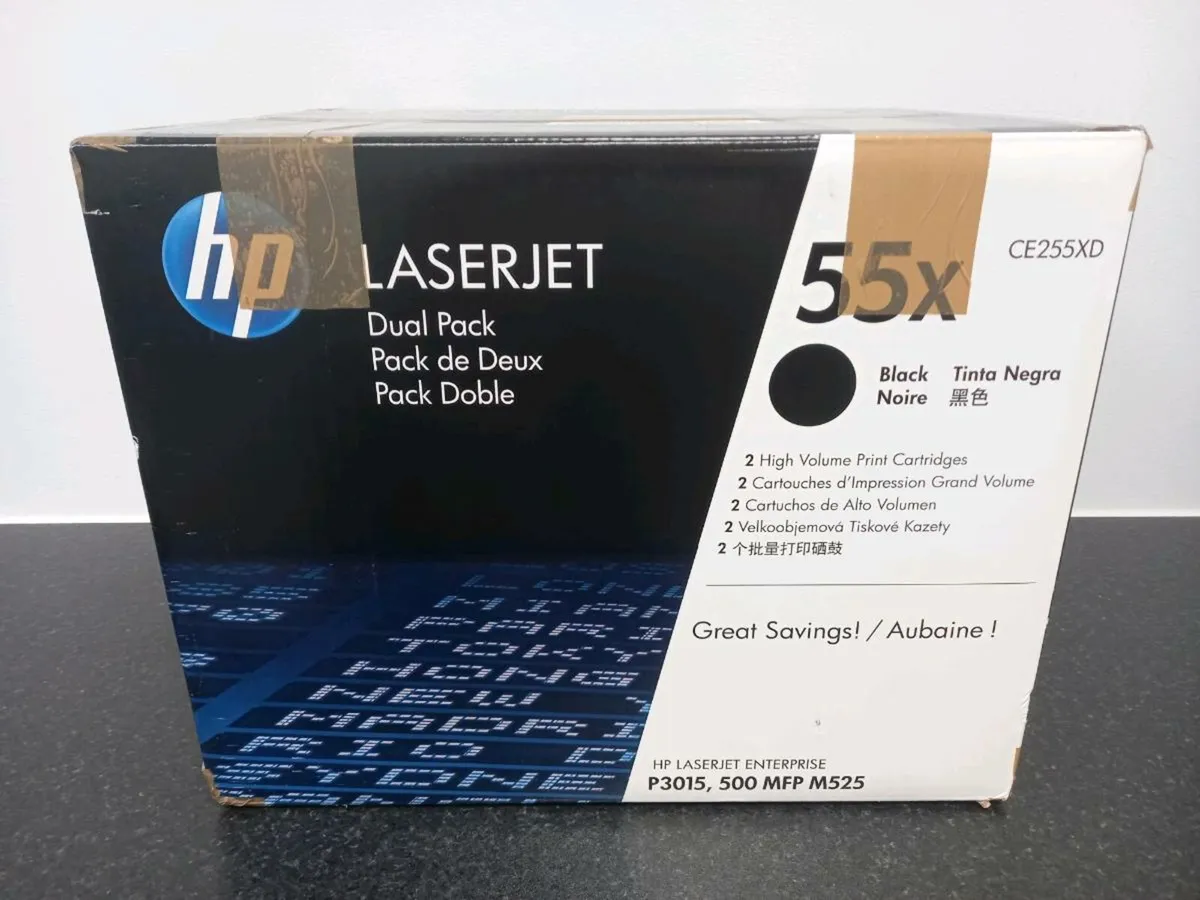 HP Laserjet Ink cartridges x4 - Image 1