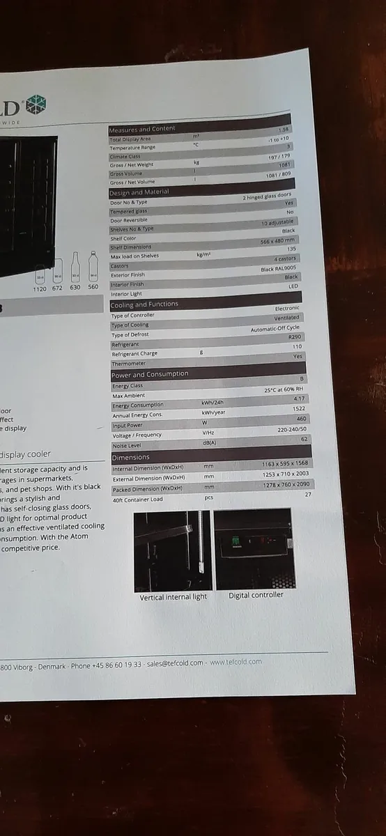 Shop display  fridge - Image 4