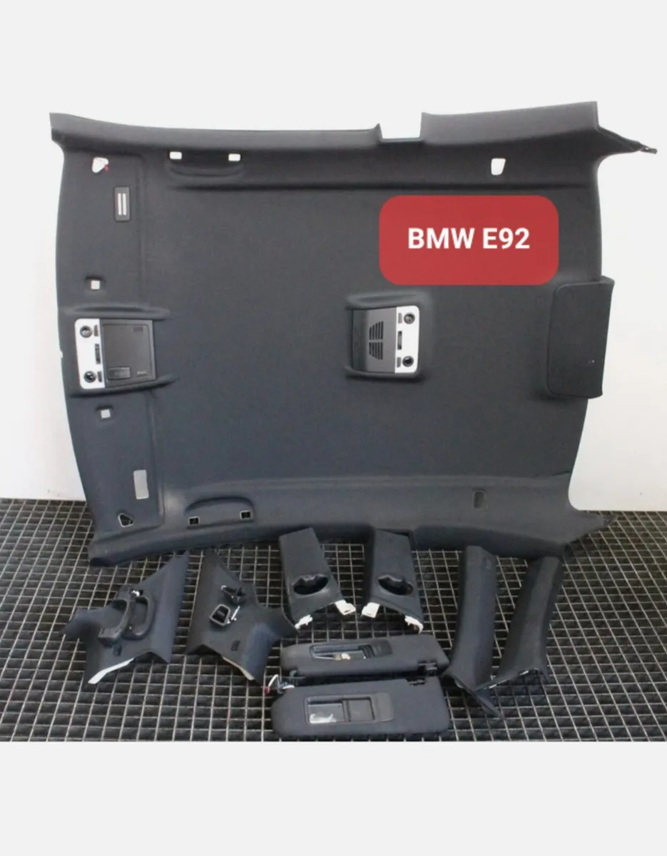 BMW Msport Black Headliner F10 F30 E90 E92 E60 F20 - Image 1