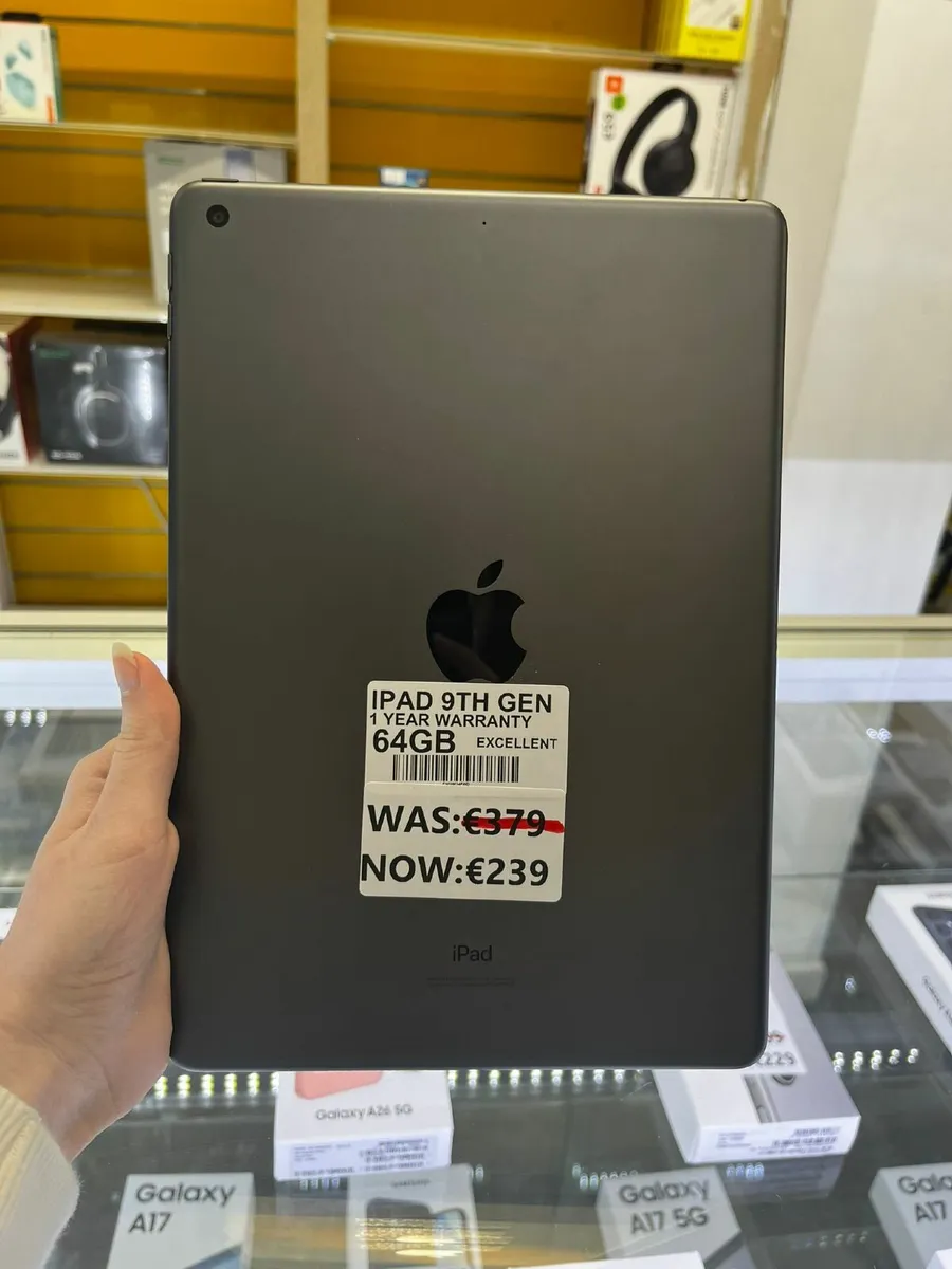 📱IPAD 9TH GEN 1 YEAR WARRANTY 64GB - Image 1