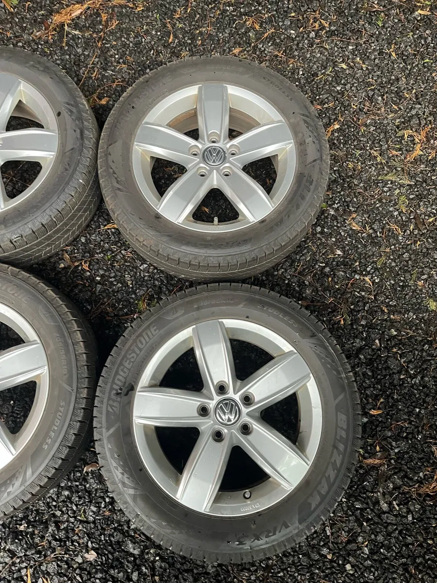 16’ Genuine VW Golf Caddy 5x112 alloy wheels - Image 3