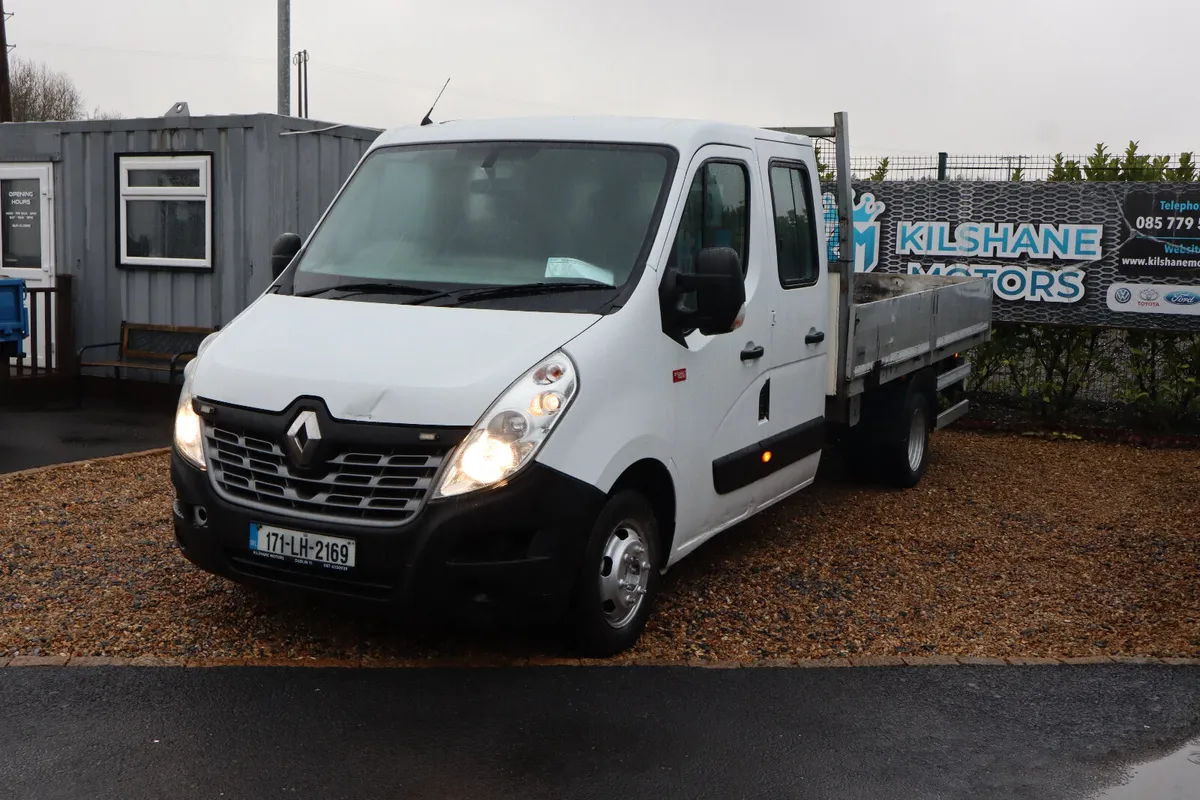 Renault Master Flatbed Crewcab 2017 - Image 3
