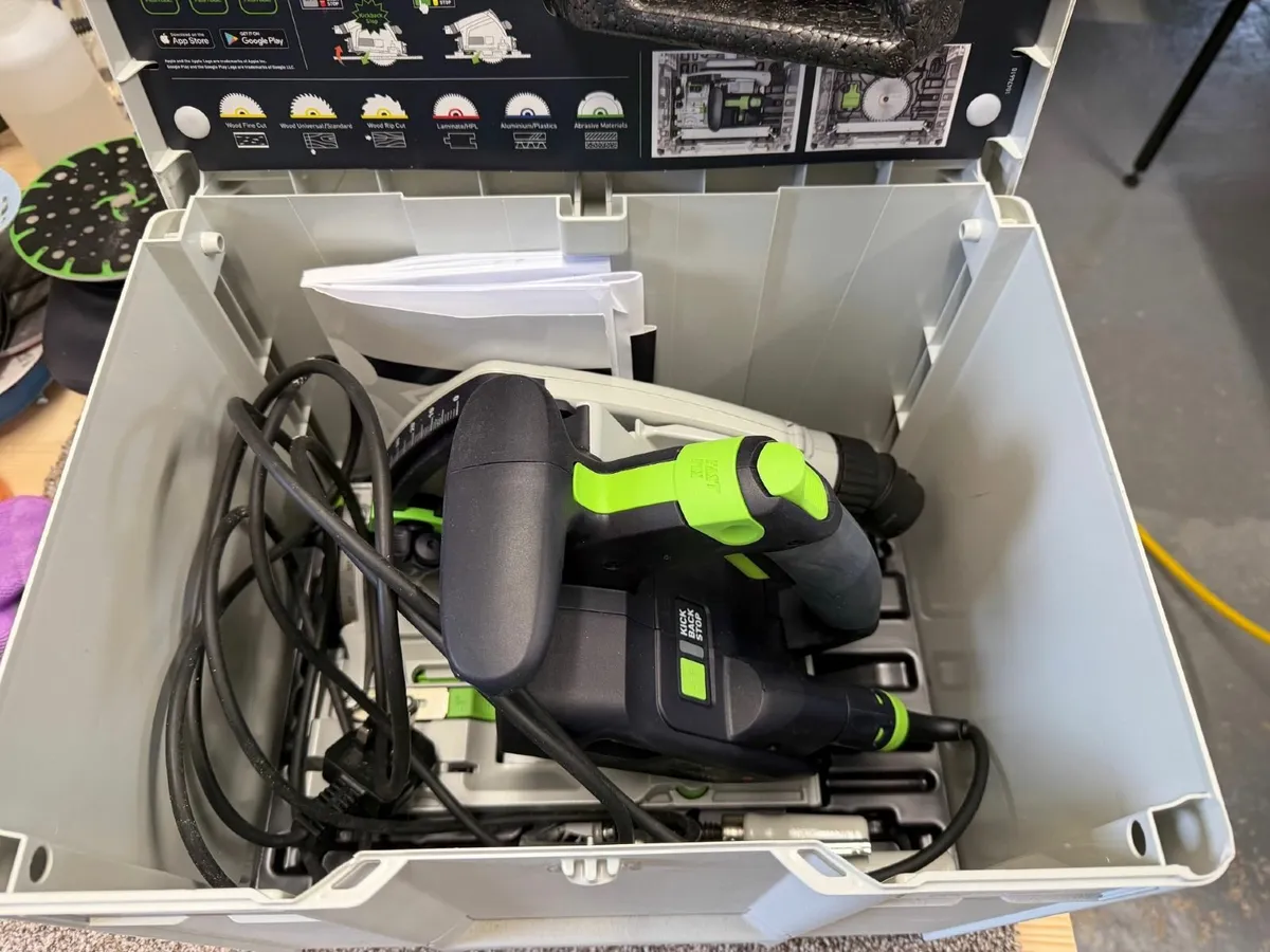 Festool Plunge-cut saw TS 60 KEBQ-Plus 230V - Image 3