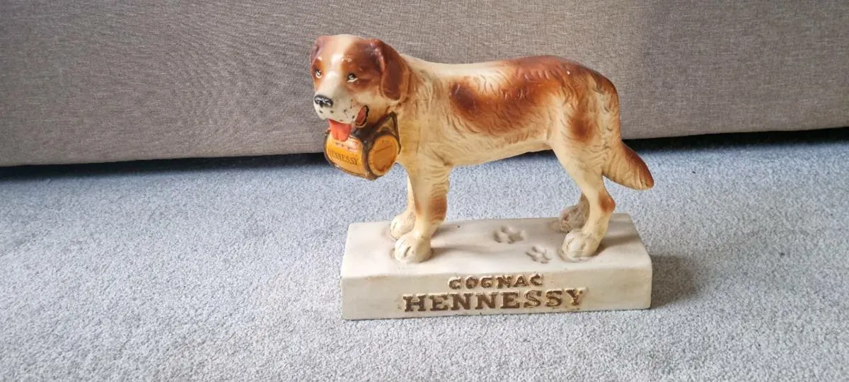 Antique st bernard statues - Image 3