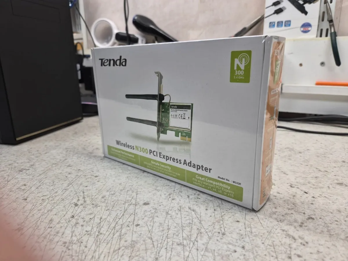 Tenda W322E Wireless N300 PCI Express Adapter