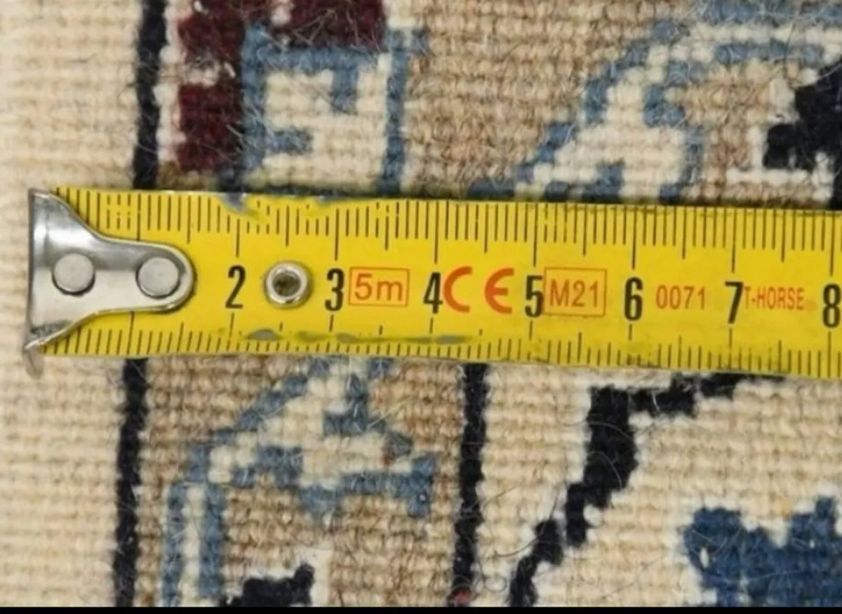 Nain Kashmar hand knotted rug - Image 3