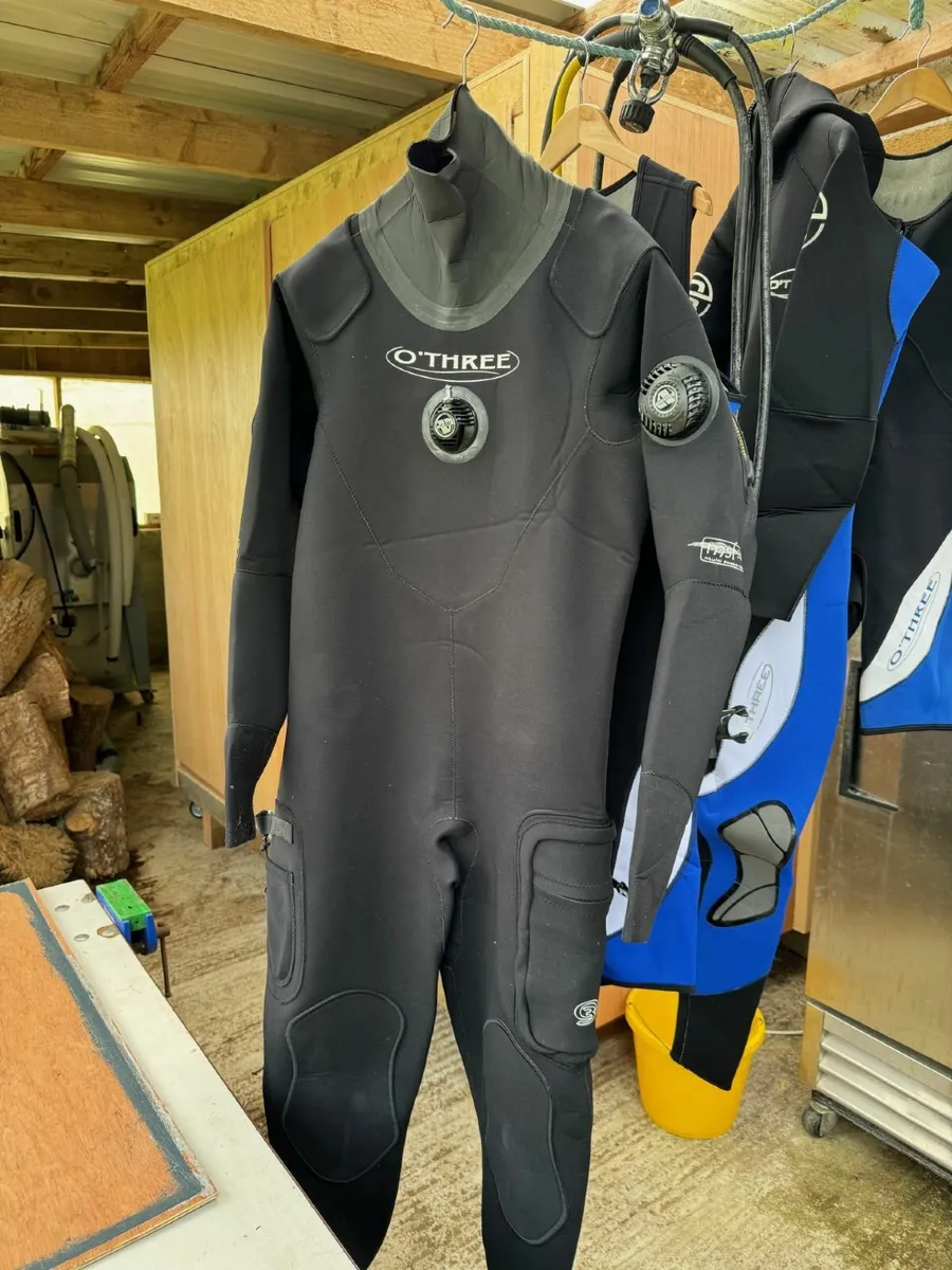 O'Three Cold water Diving Suit & gears - Image 2