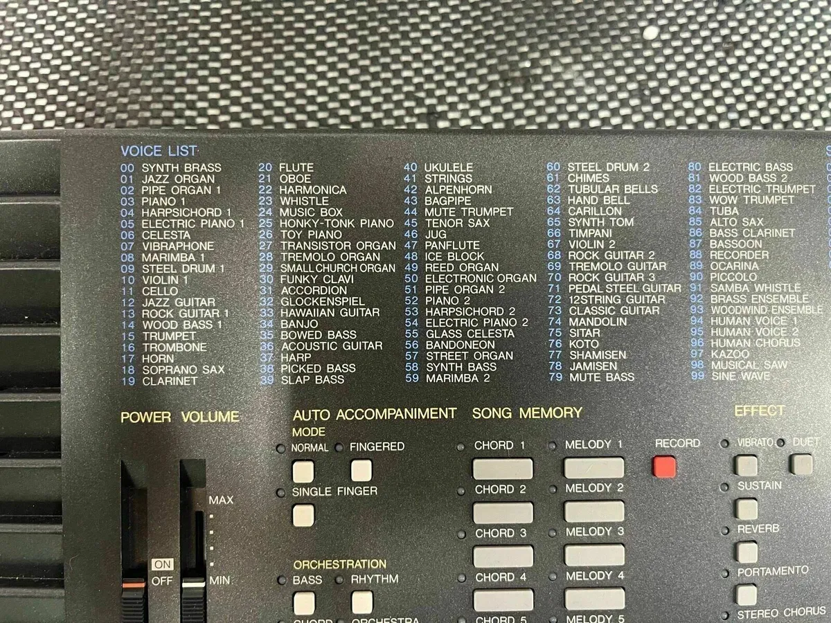 Yamaha PSS-680 Synth - Image 3