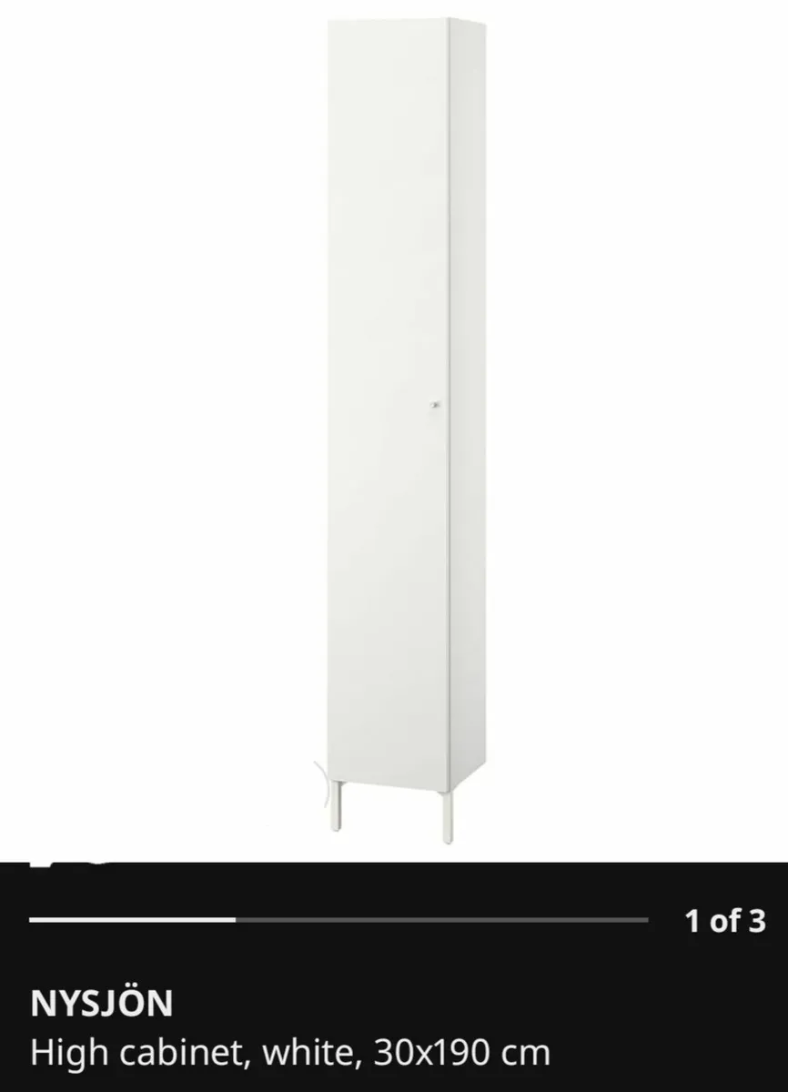 NEW Ikea high cabinet - 30x190 cm - Image 1