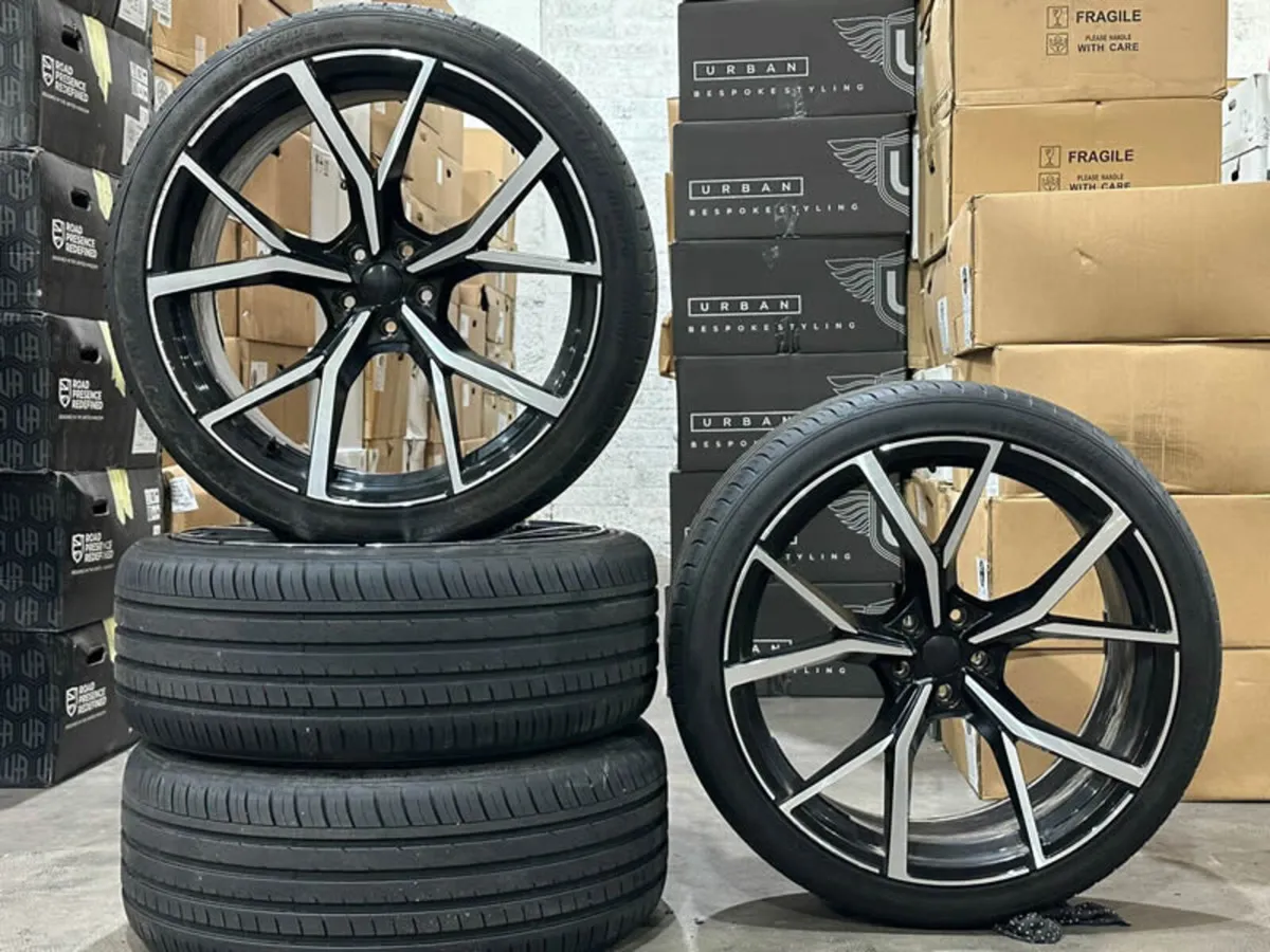 22" Estoril Style Alloys & Tyres Q5 or Tiguan - Image 1