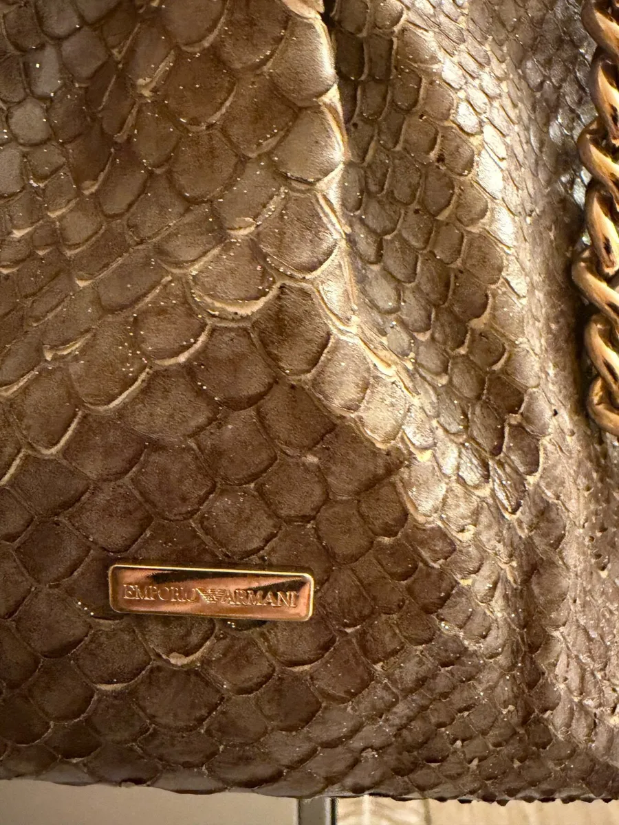 snake leather E/A Hand bag - Image 2