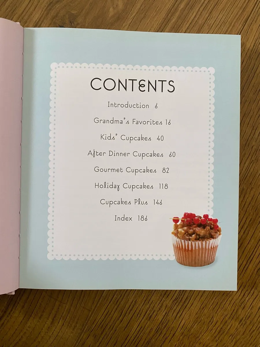 Kitchen Book 📕 Cupcake Galore  Recipe Book - Image 2