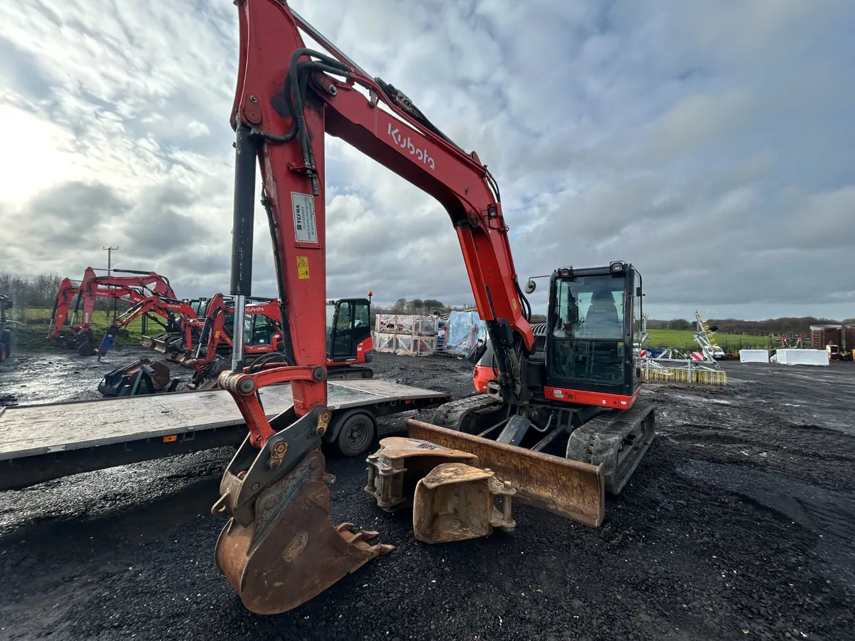 2020 Kubota KX080-4a2 Digger - Image 1
