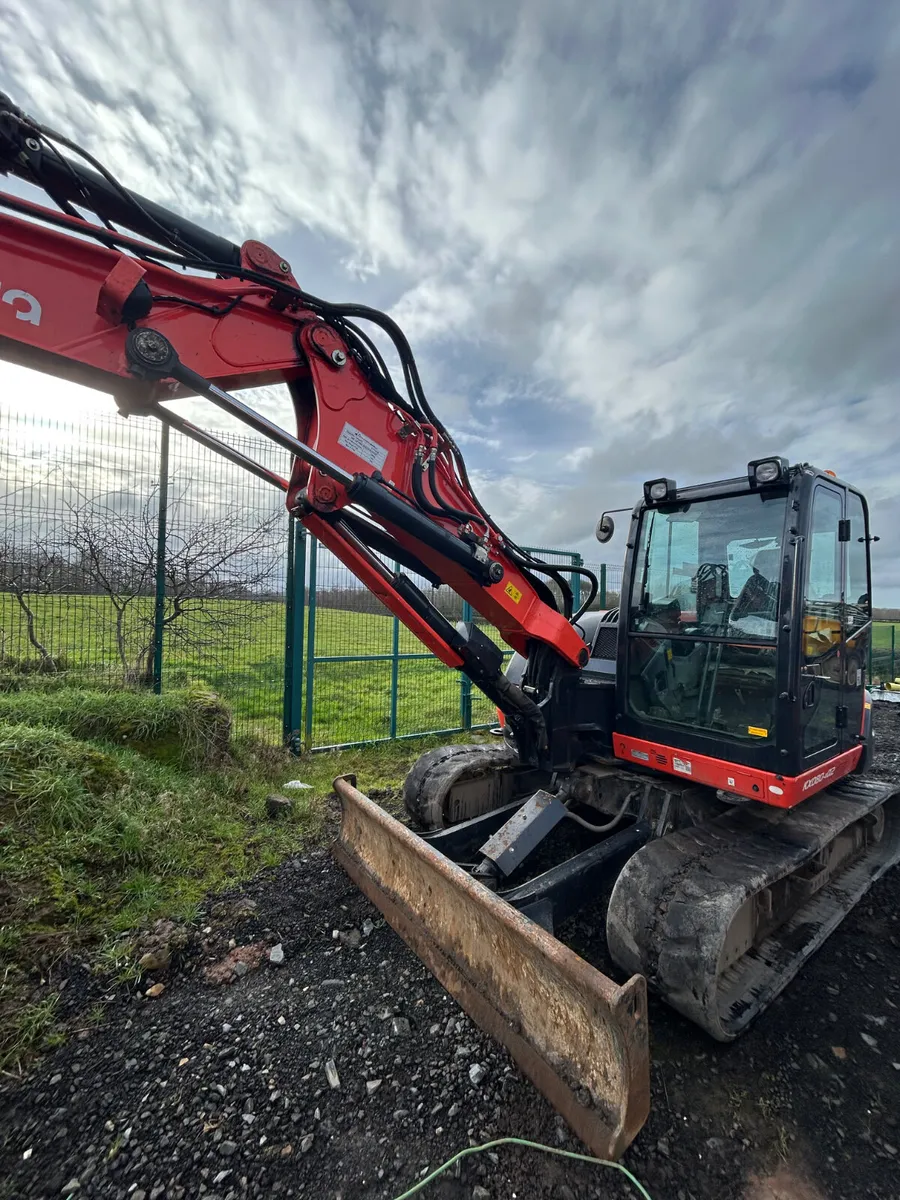 2023 Kubota KX080-4a2 Digger - Image 1