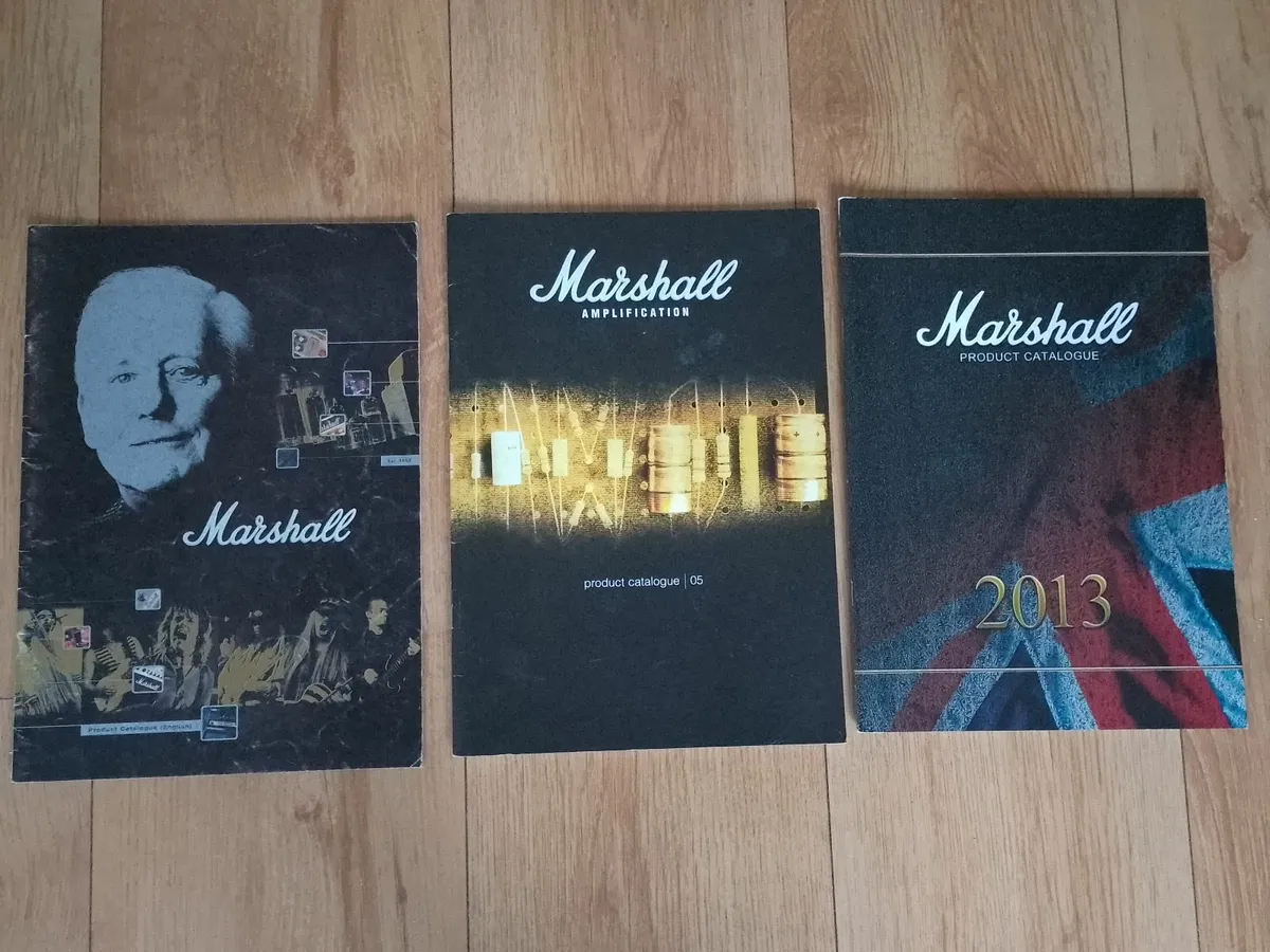 MARSHALL AMPLIFICATION VINTAGE BROCHURES. - Image 1