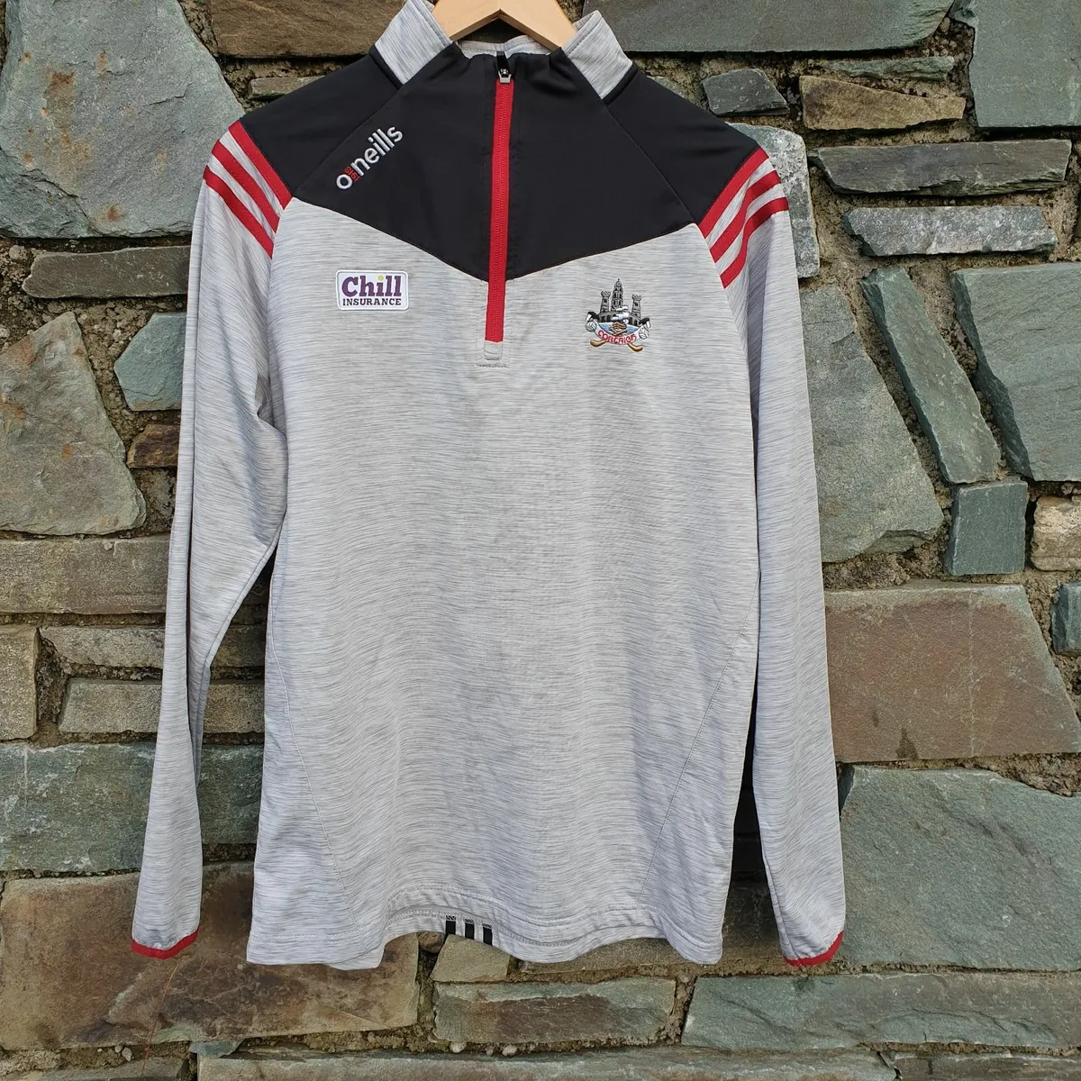 O'Neills Cork GAA track top 1/4 zip size Large - Image 2