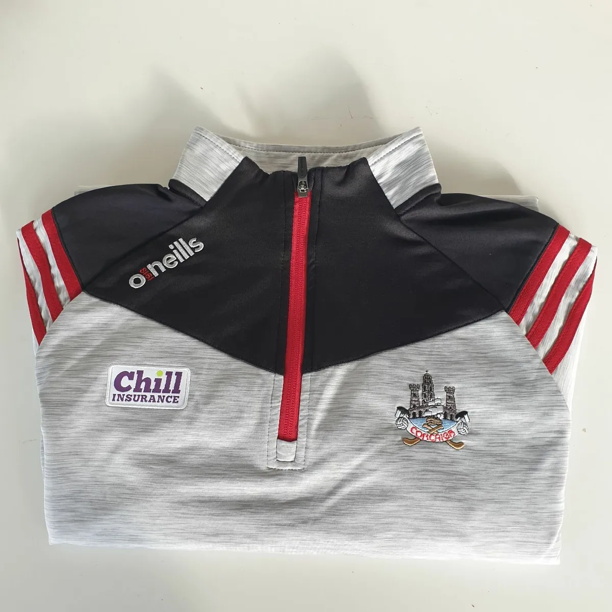 O'Neills Cork GAA track top 1/4 zip size Large - Image 1