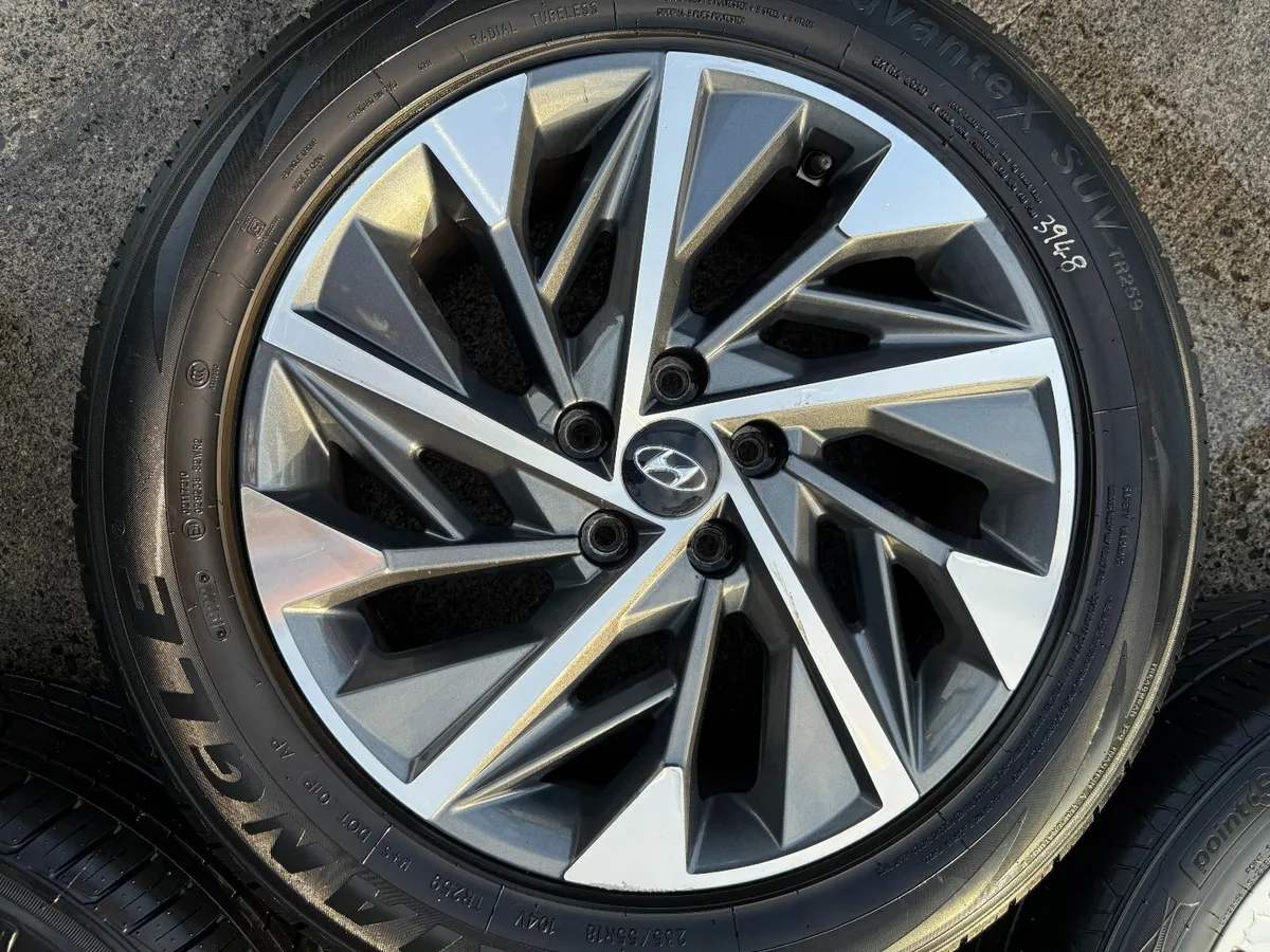 2023 HYUNDAI TUCSON 18" ALLOY WHEELS - Image 3