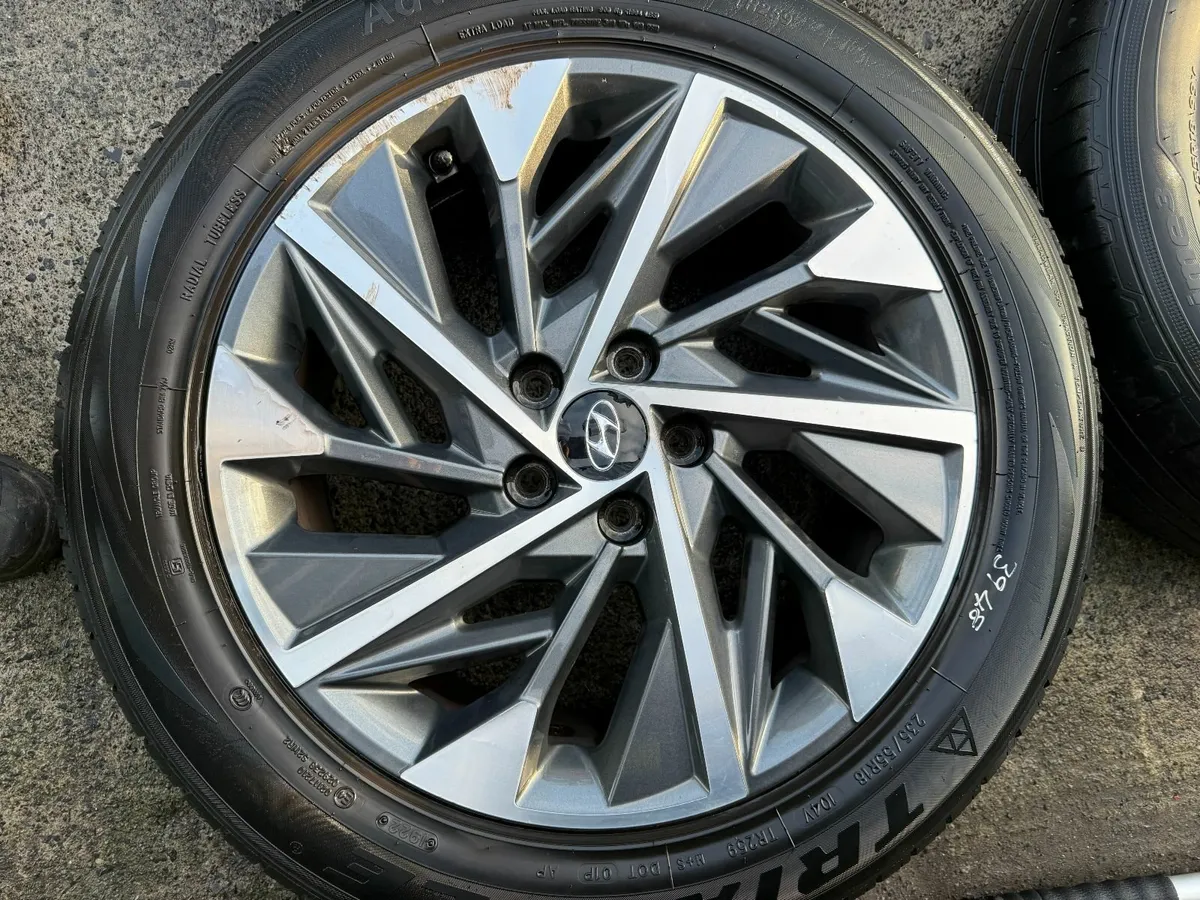 2023 HYUNDAI TUCSON 18" ALLOY WHEELS - Image 1
