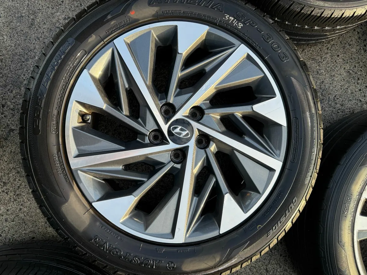 2023 HYUNDAI TUCSON 18" ALLOY WHEELS - Image 2