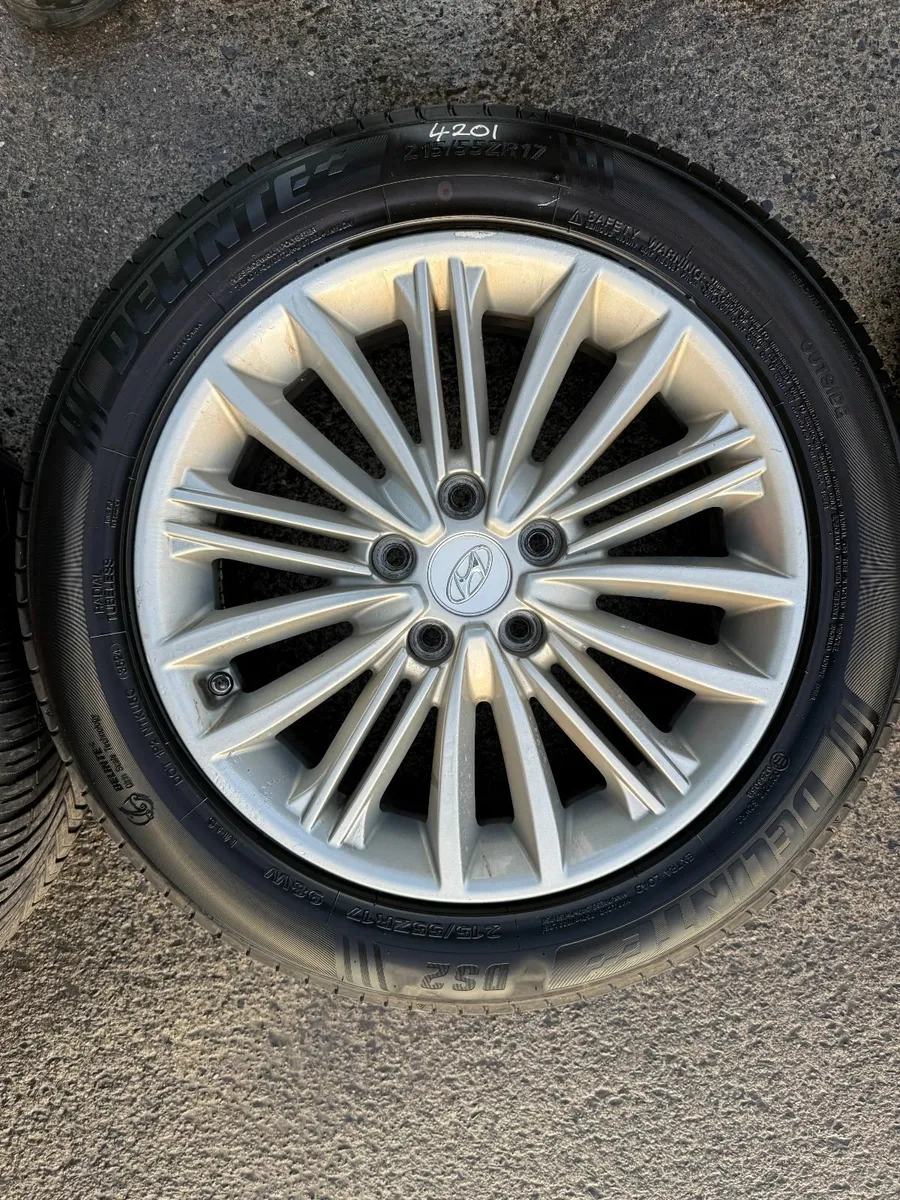 2021 HYUNDAI KONA 17" ALLOY WHEELS - Image 3