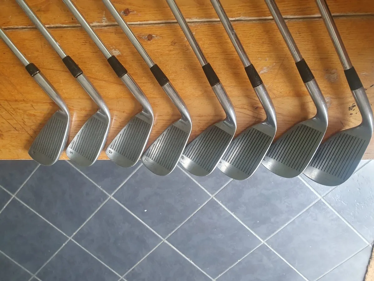 Golf Irons and Stand Bag - Image 1
